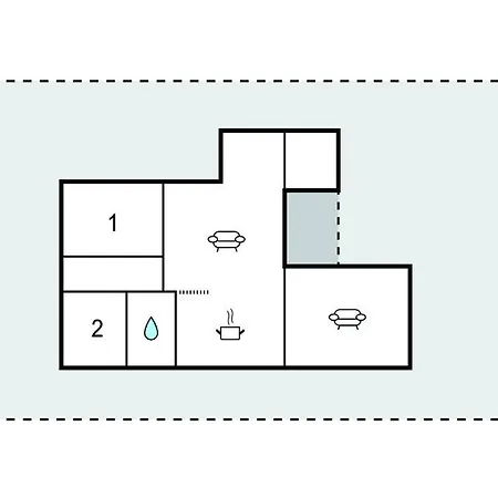 2 Bedroom In Дом отдыха Hejls