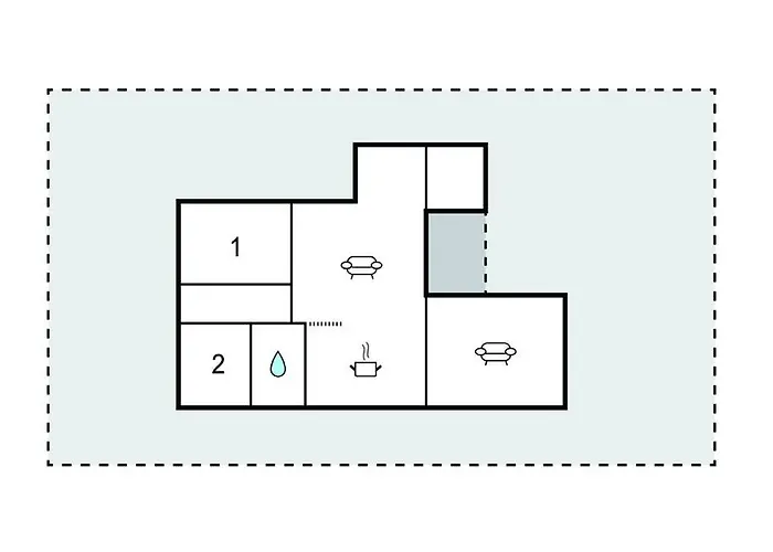 2 Bedroom In Tatil Evi Hejls